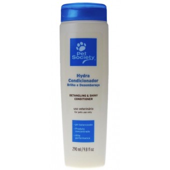 Condicionador Pet Society Brilho e Desembaraço - 290 ml